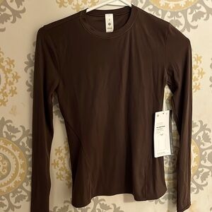 Brand new ❣️ Wundermost long sleeve crew neck espresso with tags sizes XS, S, M